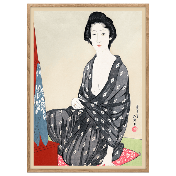 Woman in Summer Clothing by Goyo Hashiguchi